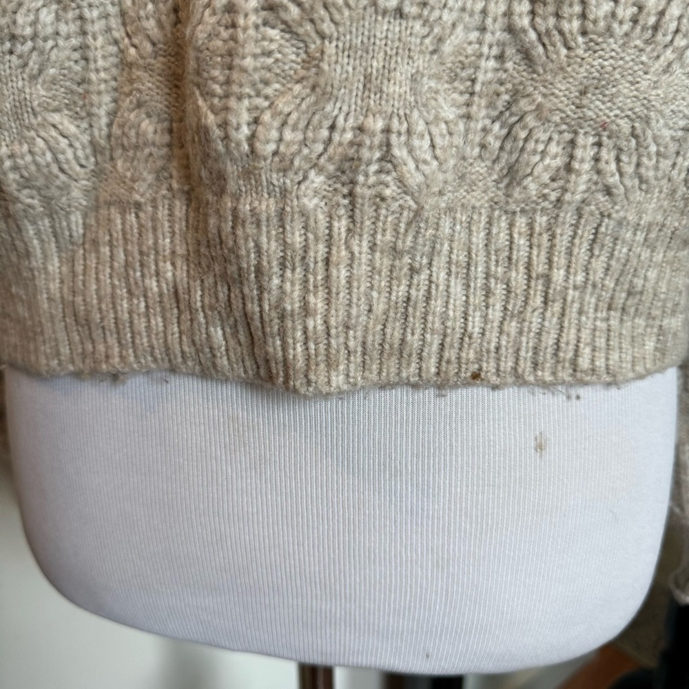 Sweet Republic Medium Oatmeal Sweater - Picture 3 of 7
